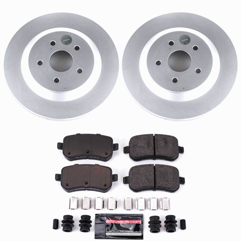 Ford Freestar Brake Kit - Rear - PowerStop - Z23 Evolution Coated - `04-`07