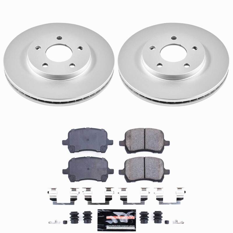 Chevrolet HHR Brake Kit - Front - PowerStop - Z23 Coated - `06-`07