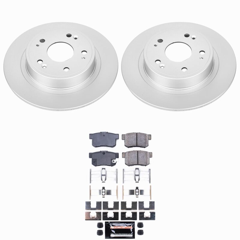 Acura ILX Brake Kit - Rear - PowerStop - Z23 Coated - `16-`22