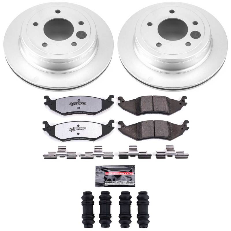 Ford E-150 Brake Kit - Rear - PowerStop - Z36 Coated Truck & Tow - `04-`06