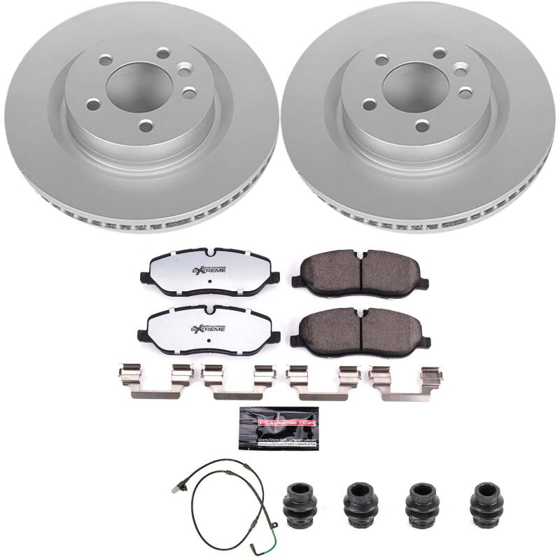 Land Rover LR3 Brake Kit - Front - PowerStop - Z36 Coated Truck & Tow - `05-`09