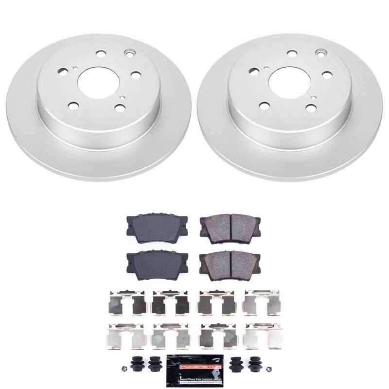 Lexus HS250h Brake Kit - Rear - PowerStop - Z23 Coated - `10-`12