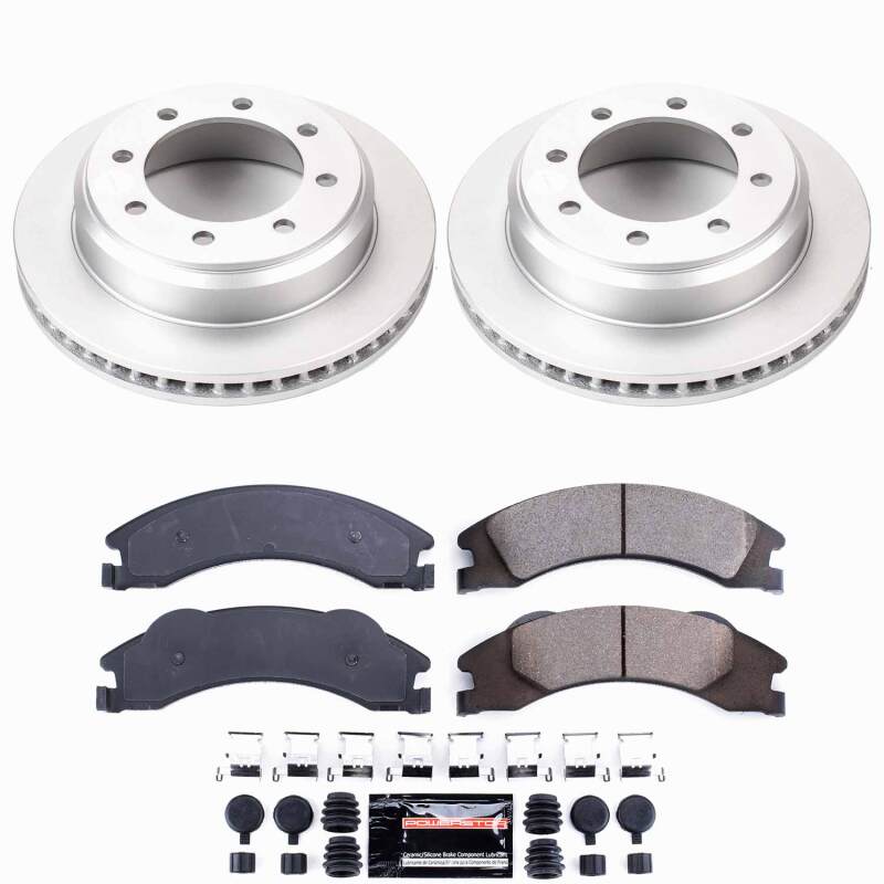 Ford E-150 Brake Kit - Rear - PowerStop - Z23 Coated - `08-`14