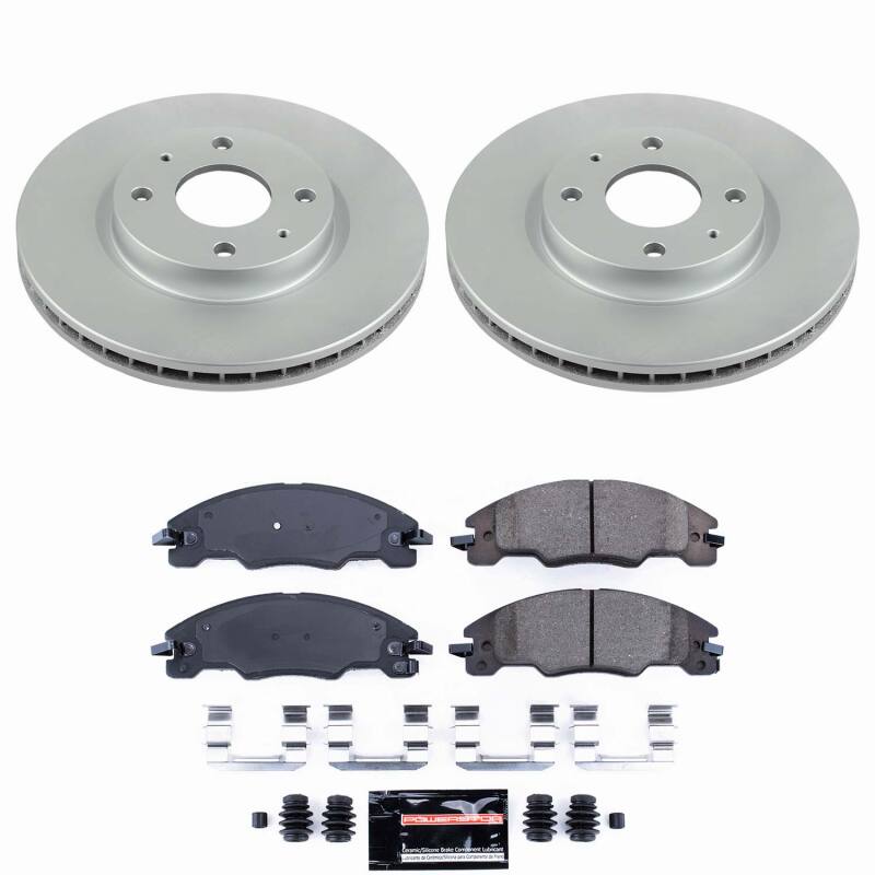Ford Focus Brake Kit - Front - PowerStop - Z23 Evolution Coated - `08-`11