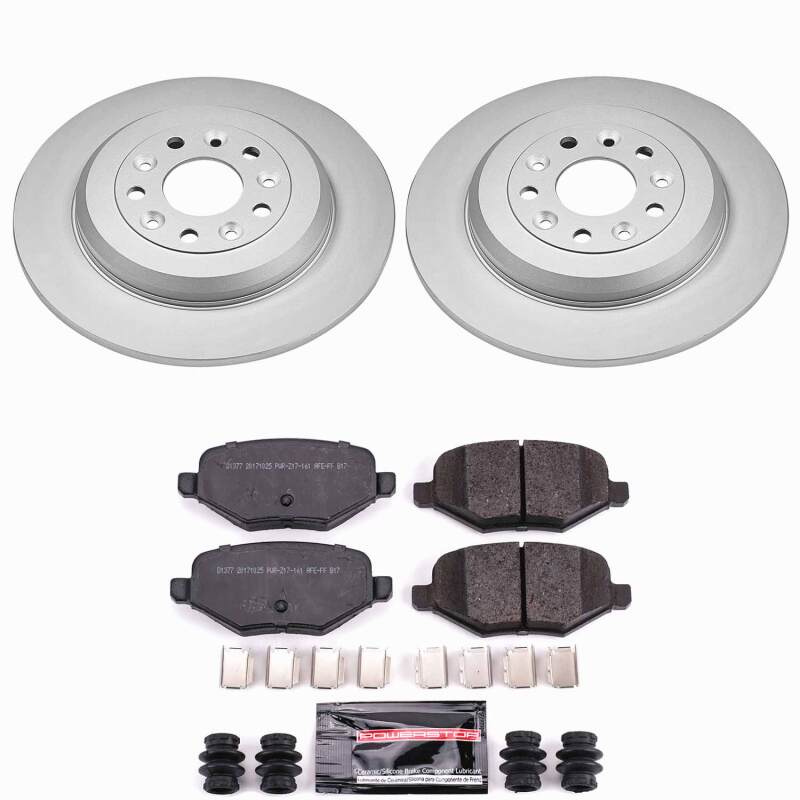 Ford Edge Brake Kit - Rear - PowerStop - Z23 Coated - `11-`12