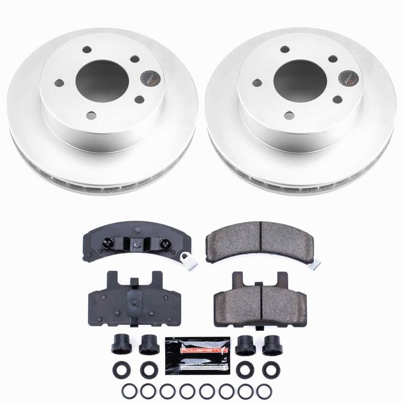 Chevrolet Astro Brake Kit - Front - PowerStop - Z23 Coated - `90-`02