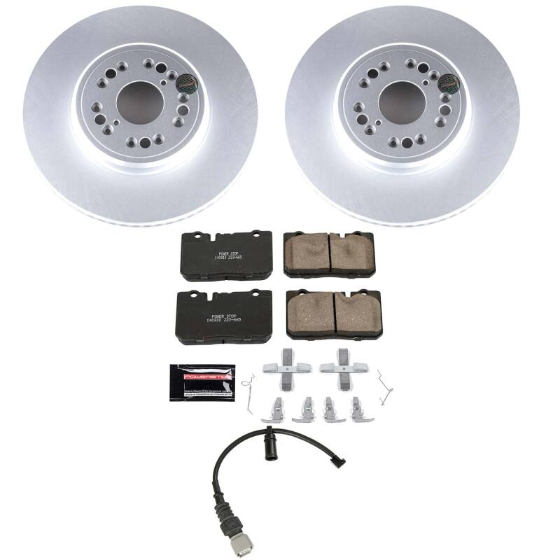 Lexus LS400 Brake Kit - Front - PowerStop - Z23 Coated - `95-`00