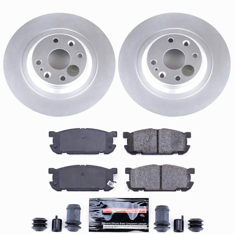 Mazda Miata Brake Kit - Rear - PowerStop - Z23 Evolution Coated - `01-`05