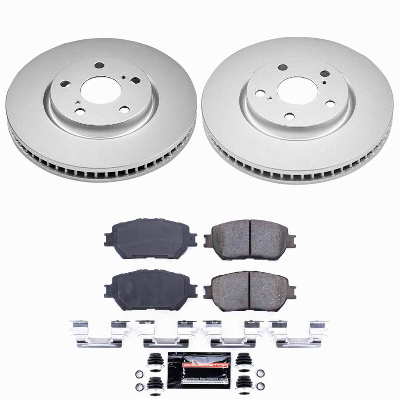Lexus GS300 Brake Kit - Front - PowerStop - Z23 Coated - 2006