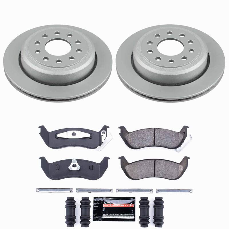 Lincoln Town Car Brake Kit - Rear - PowerStop - Z23 Coated - `03-`11