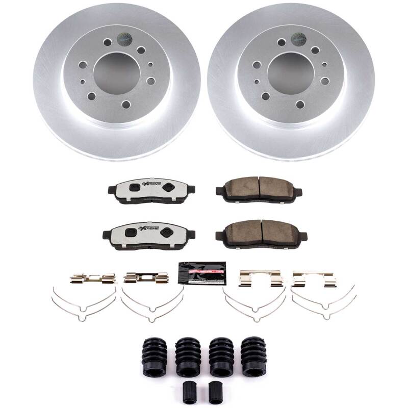 Ford F-150 Brake Kit - Front - PowerStop - Z36 Coated Truck & Tow - 2009