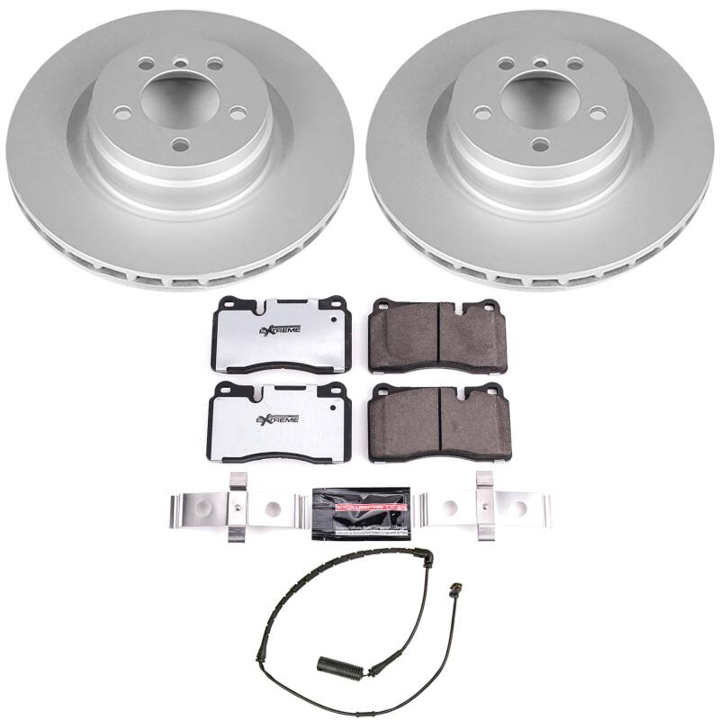 Land Rover Range Rover Brake Kit - Front - PowerStop - Z36 Coated Truck & Tow - `06-`09