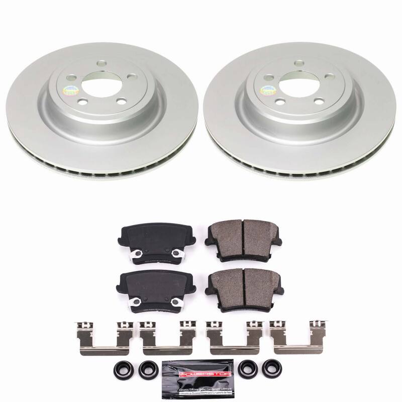 Dodge Charger Brake Kit - Rear - PowerStop - Z23 Evolution Coated - `06-`14