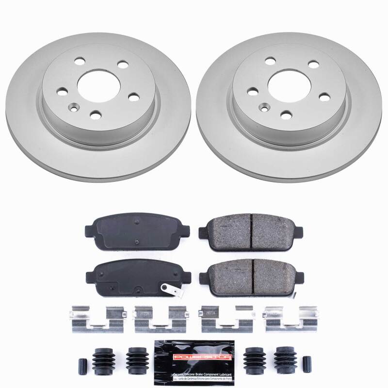 Buick Encore Brake Kit - Rear - PowerStop - Z23 Coated - `13-`17