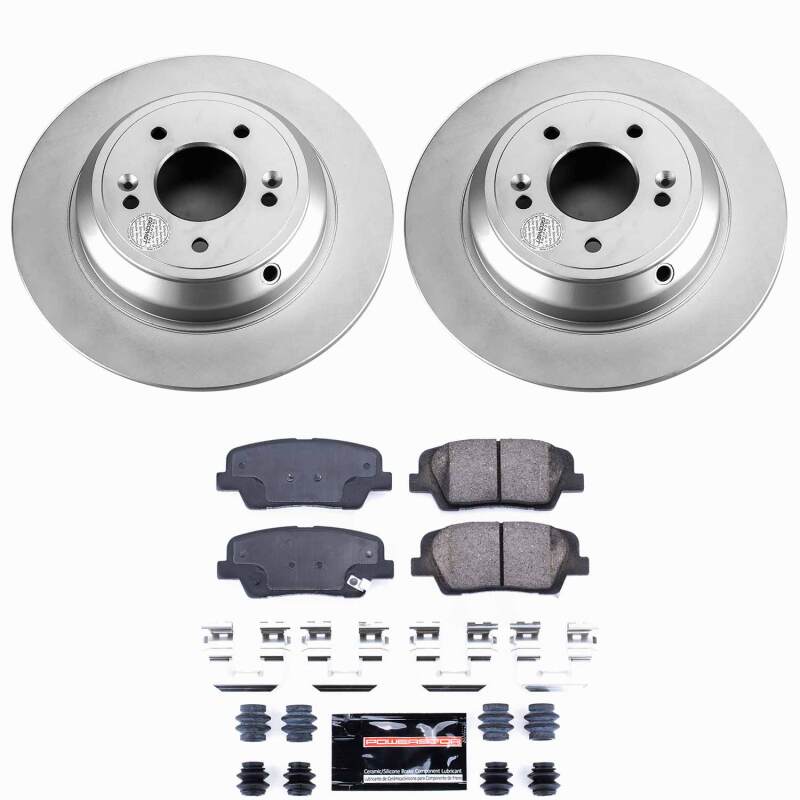 Genesis G70 Brake Kit - Rear - PowerStop - Z23 Coated - `19-`23