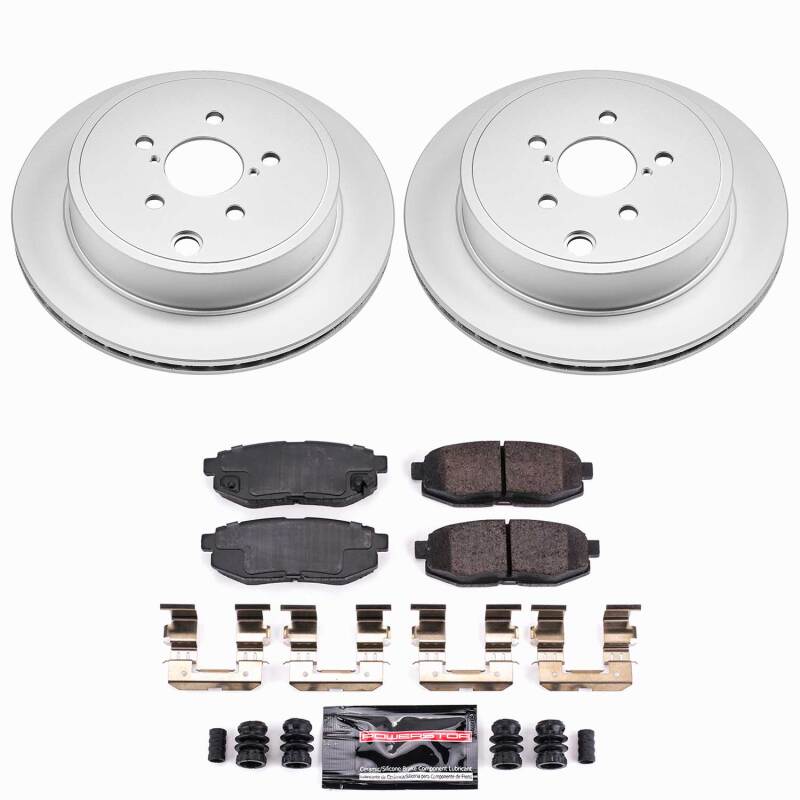 Scion FR-S Brake Kit - Rear - PowerStop - Z23 Coated - `13-`16