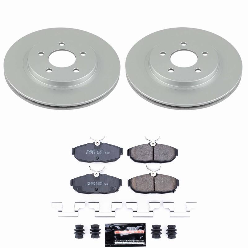 Ford Mustang Brake Kit - Rear - PowerStop - Z23 Coated - 2012