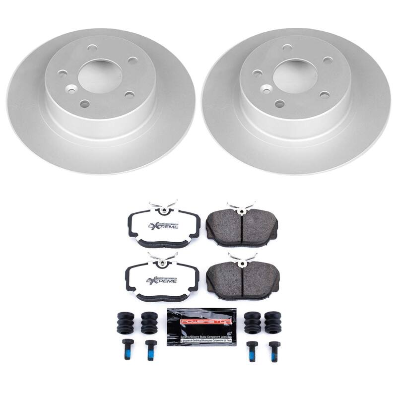 Land Rover Discovery Brake Kit - Rear - PowerStop - Z36 Coated Truck & Tow - `99-`04