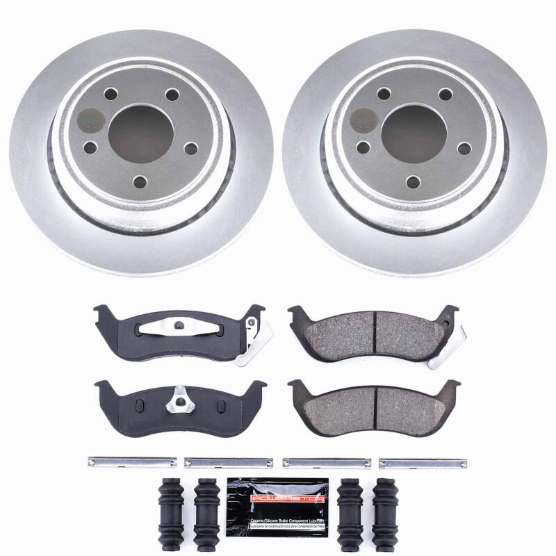 Ford Ranger Brake Kit - Rear - PowerStop - Z23 Coated - `10-`11