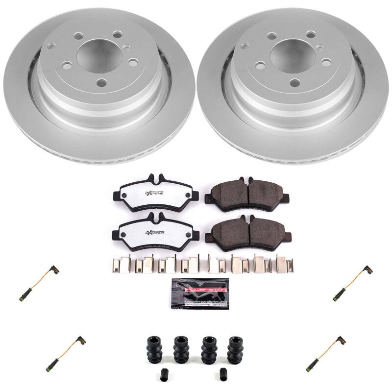 Dodge Sprinter 2500 Brake Kit - Rear - PowerStop - Z36 Coated Truck & Tow - `07-`08