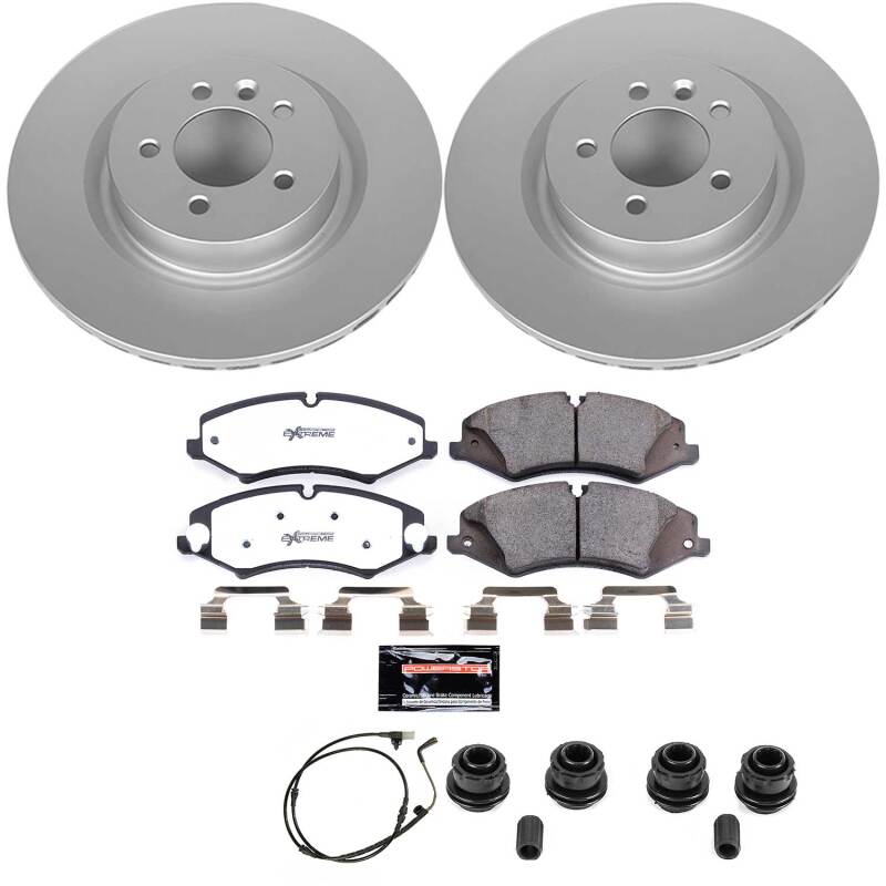 Land Rover Range Rover Sport Brake Kit - Front - PowerStop - Z36 Coated Truck & Tow - `10-`13