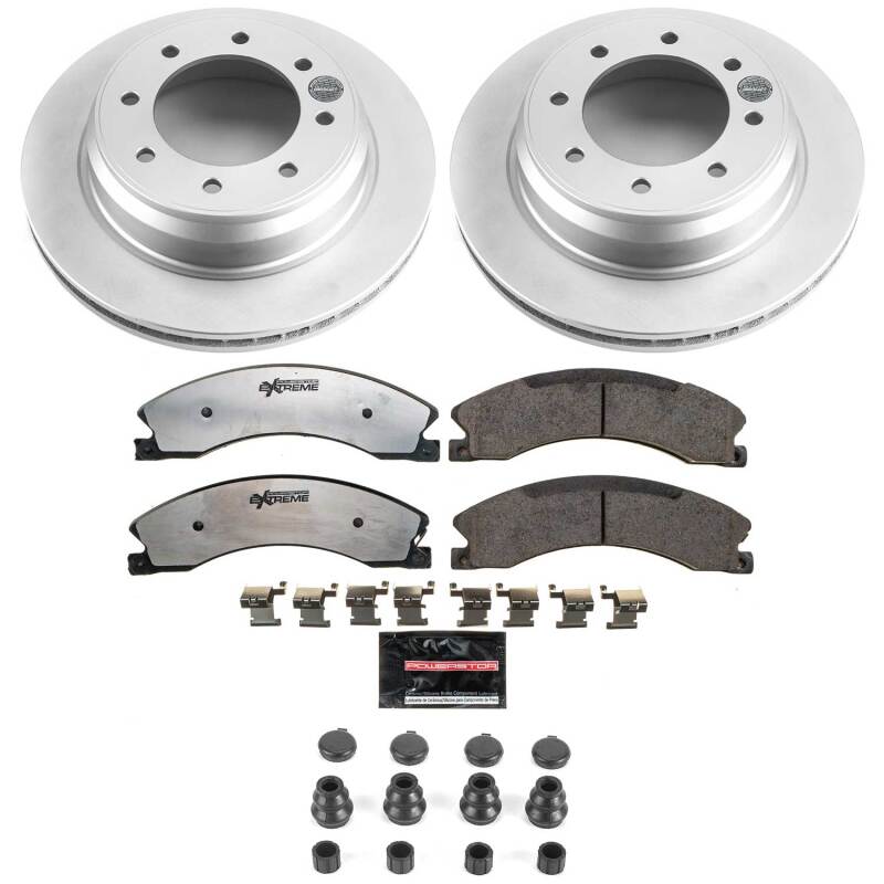 Nissan NV1500 Brake Kit - Rear - PowerStop - Z36 Coated Truck & Tow - `12-`21