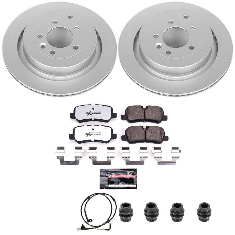 Land Rover LR3 Brake Kit - Rear - PowerStop - Z36 Coated Truck & Tow - `05-`09