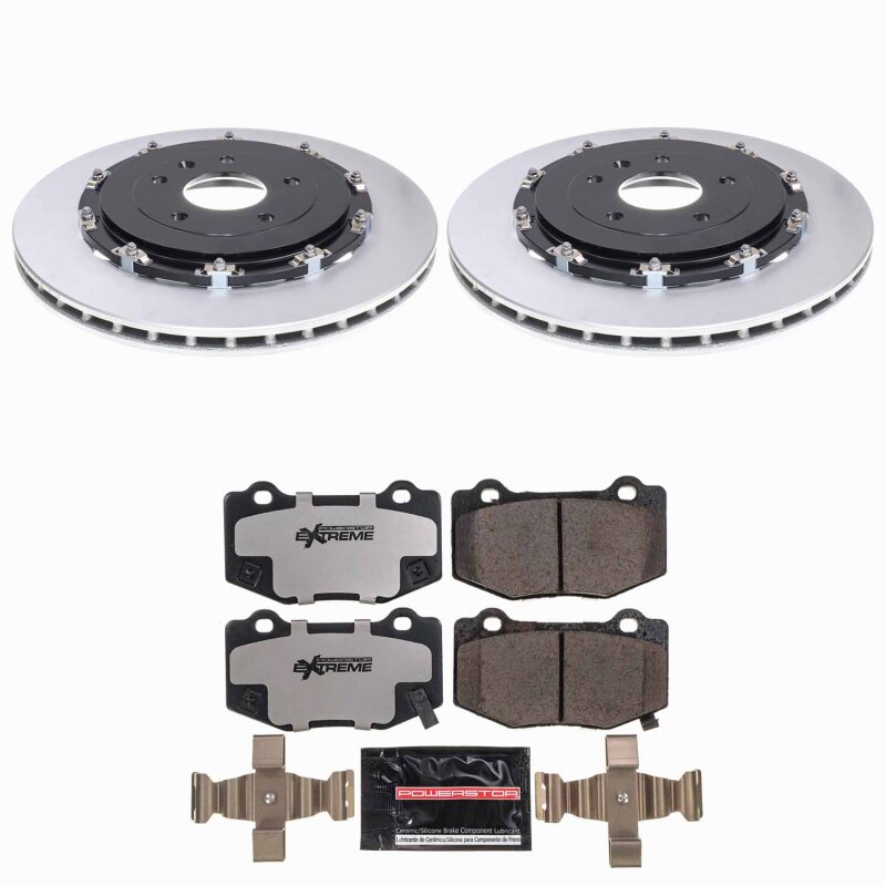 Chevrolet Corvette Brake Kit - Rear - PowerStop - Z26 Coated Truck & Tow - `15-`19