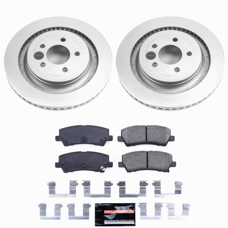 Ford Mustang Brake Kit - Rear - PowerStop - Z23 Coated - `15-`23