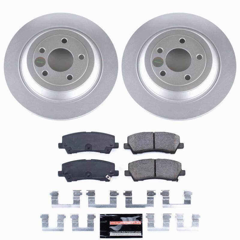 Ford Mustang Brake Kit - Rear - PowerStop - Z23 Coated - `15-`23