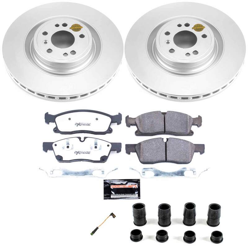 Mercedes-Benz GLE300d Brake Kit - Front - PowerStop - Z36 Coated Truck & Tow - `16-`17