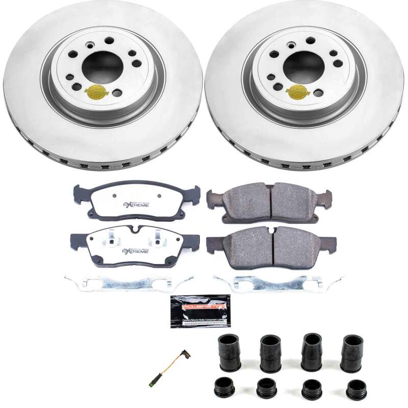 Mercedes-Benz GLE300d Brake Kit - Front - PowerStop - Z36 Coated Truck & Tow - `16-`17