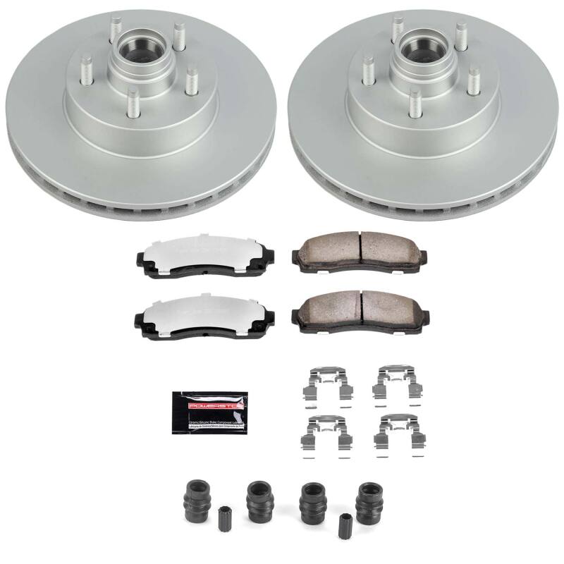 Ford Ranger Brake Kit - Front - PowerStop - Z36 Coated Truck & Tow - `10-`11