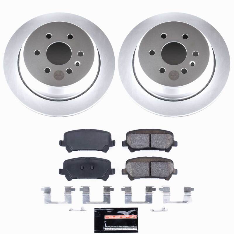 Chevrolet Colorado Brake Kit - Rear - PowerStop - Z23 Coated - `15-`20