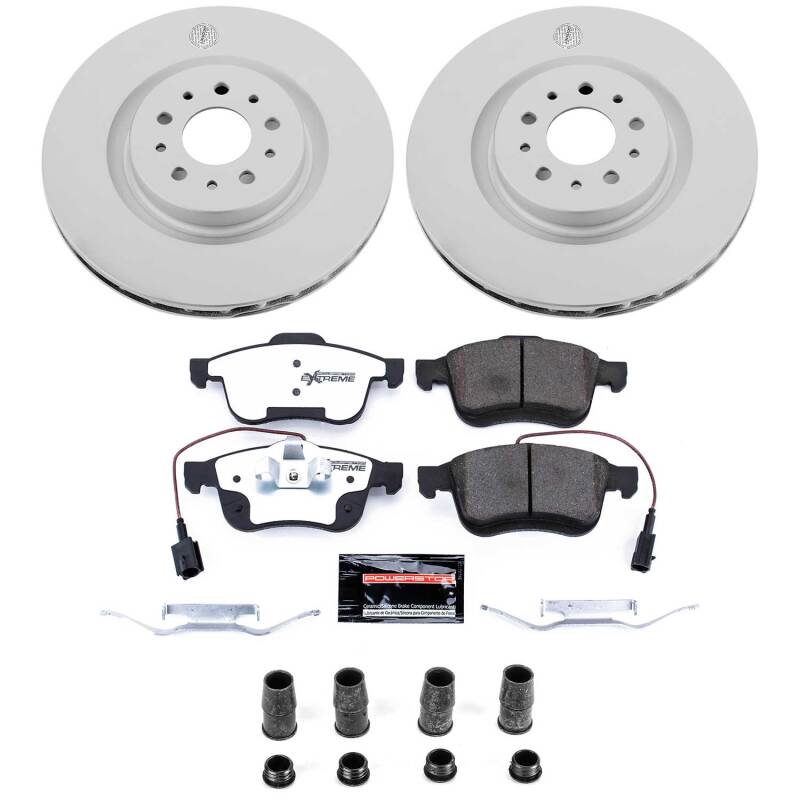 Ram ProMaster City Brake Kit - Front - PowerStop - Z36 Coated Truck & Tow - `15-`22