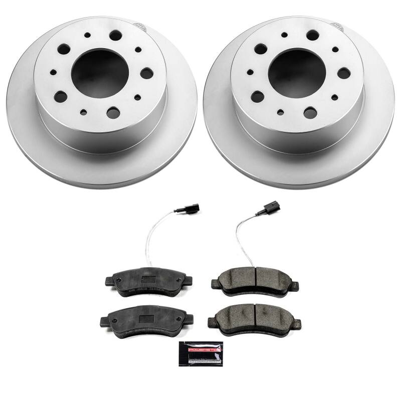 Ram ProMaster 1500 Brake Kit - Rear - PowerStop - Z36 Coated Truck & Tow - `14-`21