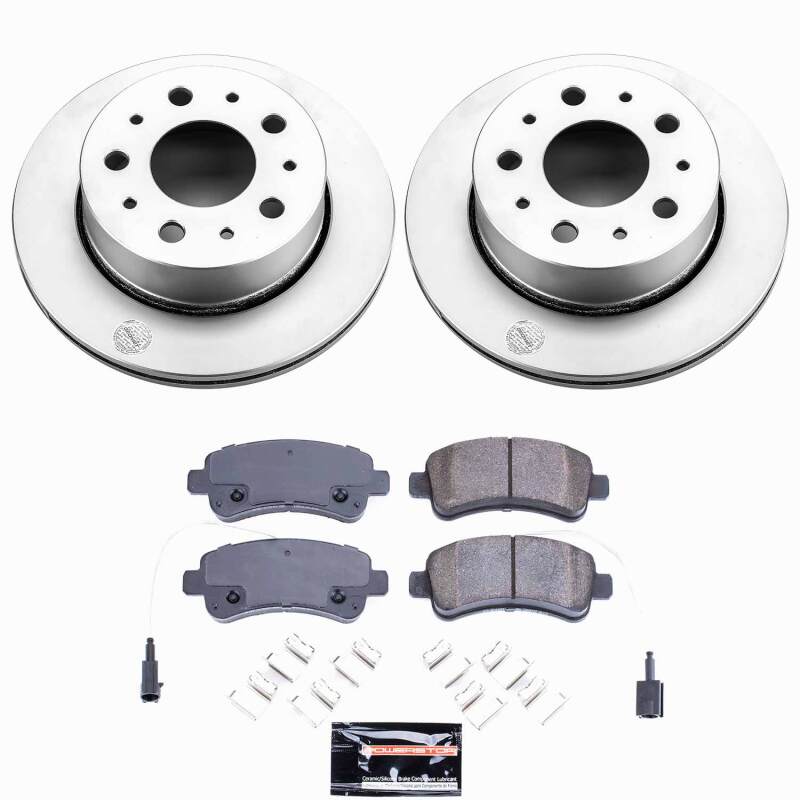 Ram ProMaster 1500 Brake Kit - Rear - PowerStop - Z23 Coated - `14-`15