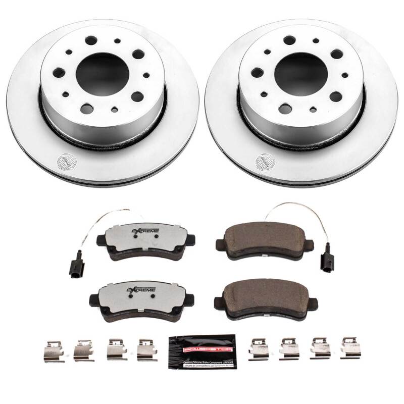 Ram ProMaster 1500 Brake Kit - Rear - PowerStop - Z36 Coated Truck & Tow - `15-`21