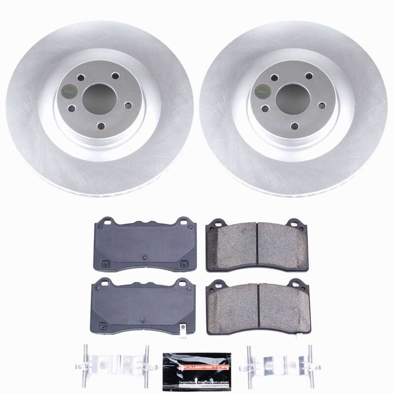 Ford Focus Brake Kit - Front - PowerStop - Z23 Evolution Coated - `16-`18