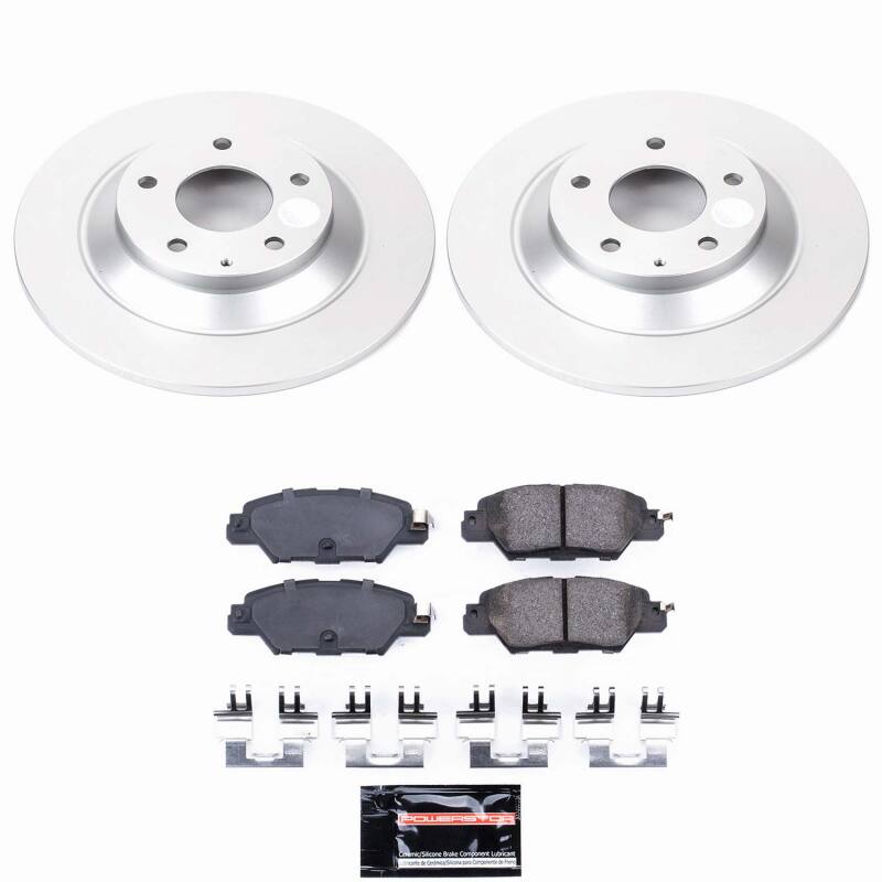 Mazda CX-5 Brake Kit - Rear - PowerStop - Z23 Evolution Coated - `16-`25