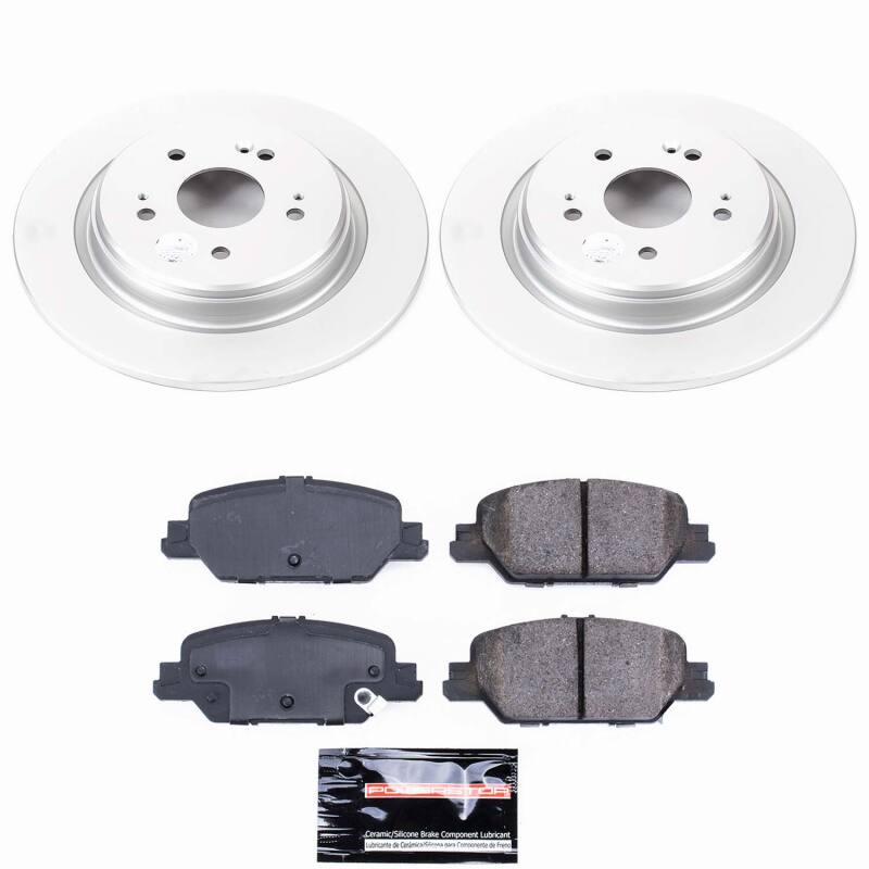 Honda CR-V Brake Kit - Rear - PowerStop - Z23 Coated - `17-`25