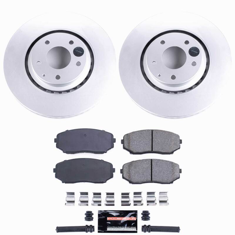 Mazda CX-5 Brake Kit - Front - PowerStop - Z23 Coated - `19-`25