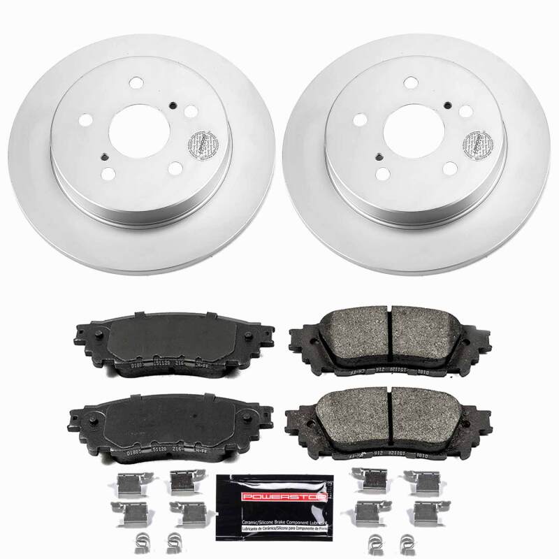 Lexus NX200t Brake Kit - Rear - PowerStop - Z23 Coated - `15-`17