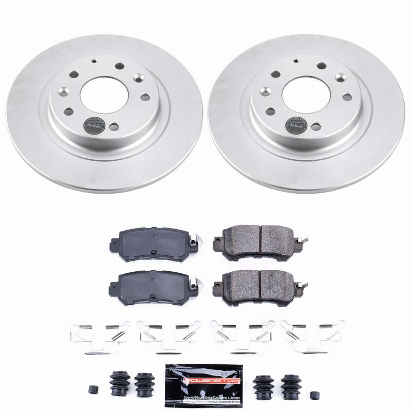 Mazda CX-3 Brake Kit - Rear - PowerStop - Z23 Coated - `16-`18