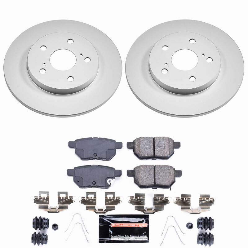 Scion iM Brake Kit - Rear - PowerStop - Z23 Coated - 2016