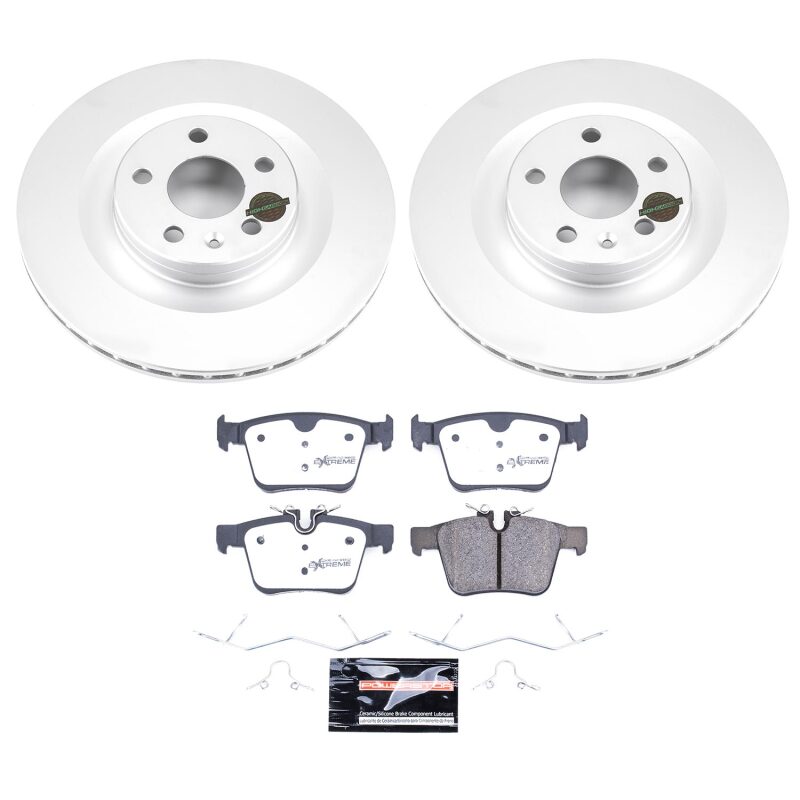 Volvo S60 Brake Kit - Rear - PowerStop - Z36 Coated Truck & Tow - `19-`25
