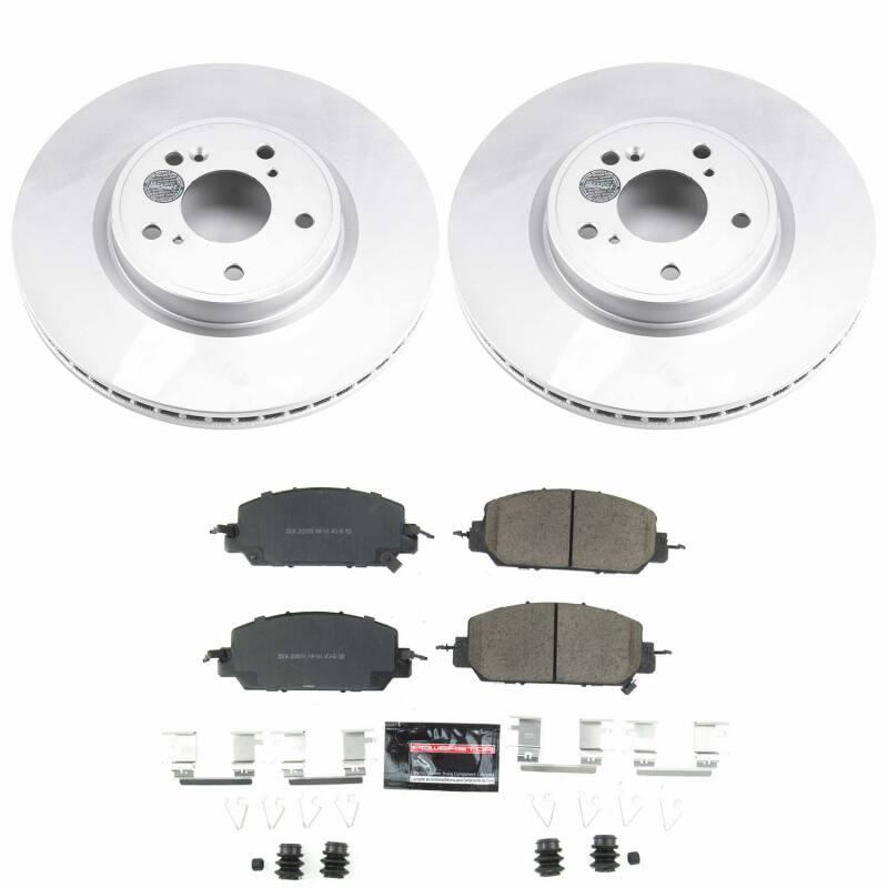 Honda CR-V Brake Kit - Front - PowerStop - Z23 Coated - `17-`25