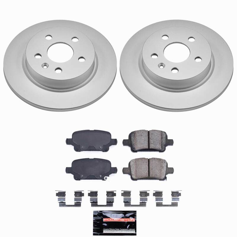 Chevrolet Cruze Brake Kit - Rear - PowerStop - Z23 Coated - 2016