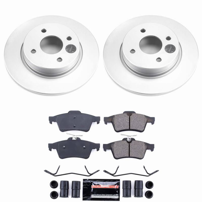 Ford EcoSport Brake Kit - Rear - PowerStop - Z23 Coated - `18-`21