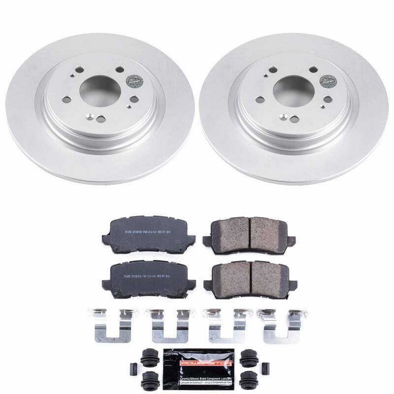 Honda Odyssey Brake Kit - Rear - PowerStop - Z23 Coated - `18-`20